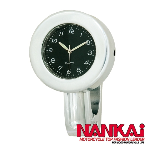 [바이크팩토리]NANKAI  WATCH BAR CLOCK 바이크용 핸들 시계