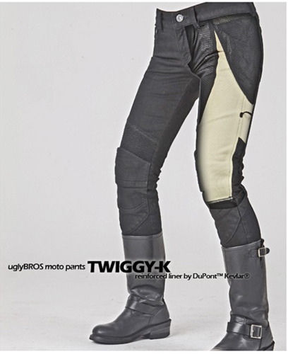 [바이크팩토리]uglyBROS 어글리브로스 Twiggy-K (kevlar-jeans) 트위기-K 여성 라이딩팬츠 (모토팬츠)