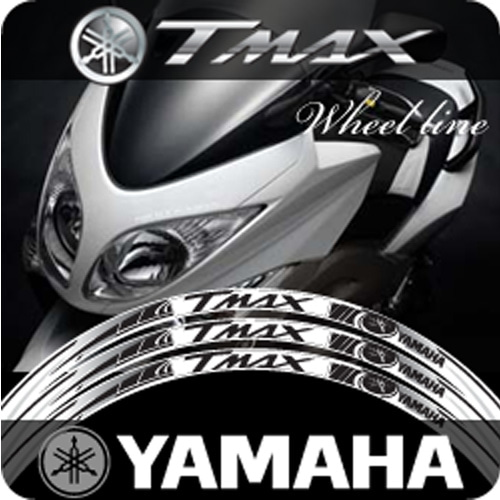 [바이크팩토리]티맥스 T-MAX 4D 휠테이프 휠테이프 휠라인 휠데칼 휠스티커 (3)
