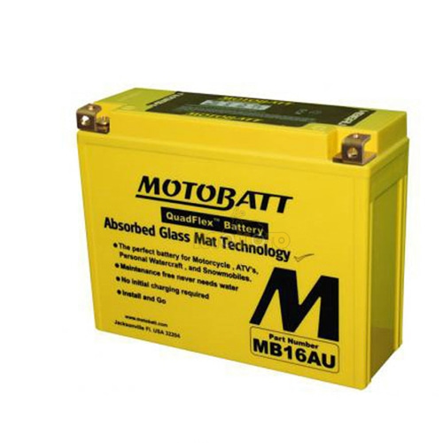[바이크팩토리]MOTOBATT 밀폐형 무보수 AGM배터리 MB16AU 12V20.5AH(KC인증제품)