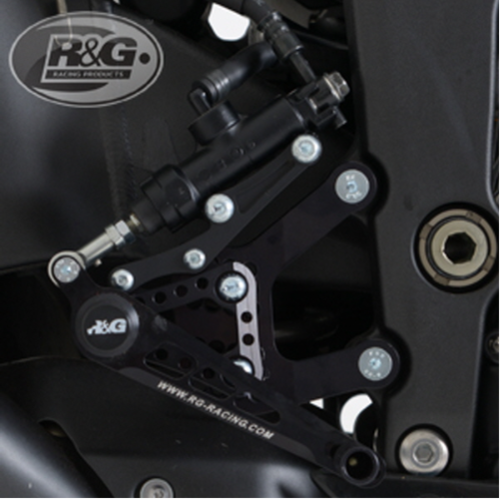 [해외]ZX6R (07-17)(레이스버전) R&amp;G 조절식백스텝 (race gearbox, not ABS)