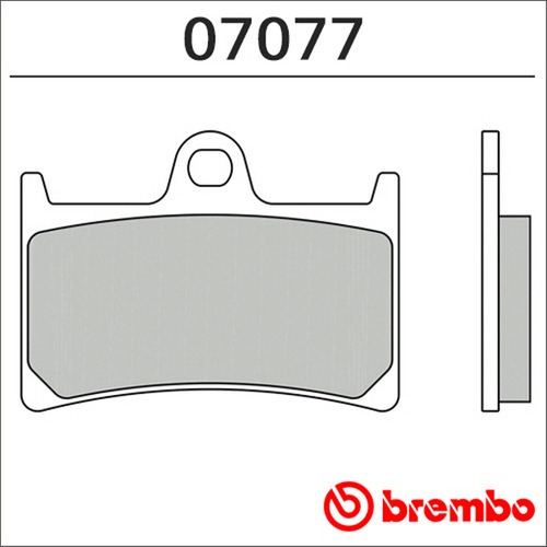 [바이크팩토리]T-MAX530 브렘보 브레이크 패드 (파츠넘버 07077XS)