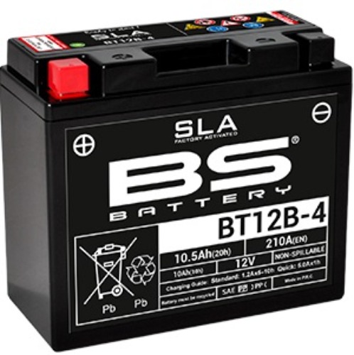 [바이크팩토리]BS배터리 SLA (BT12B-4 12V 10Ah)