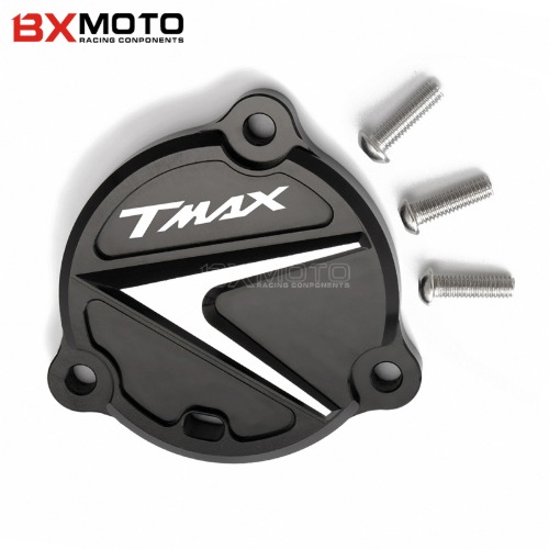 [해외]테크맥스 T-MAX560 기어 플레이트 커버 TMAX 로고 (색상선택가능)