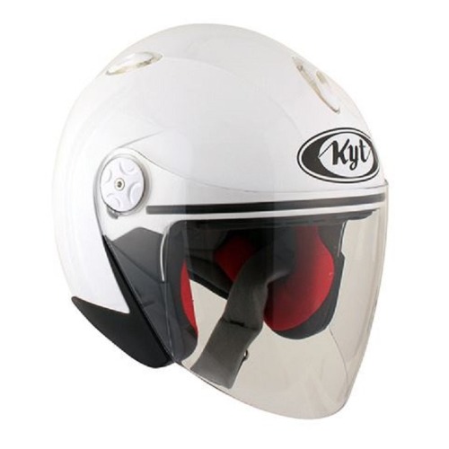 [바이크팩토리]KYT YARIS WHITE 오픈페이스 헬멧