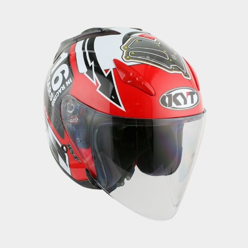 [바이크팩토리]KYT GP16 MOTEGI 오픈페이스 헬멧