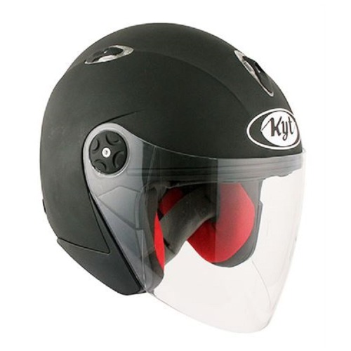 [바이크팩토리]KYT YARIS MATT BLACK 오픈페이스 헬멧