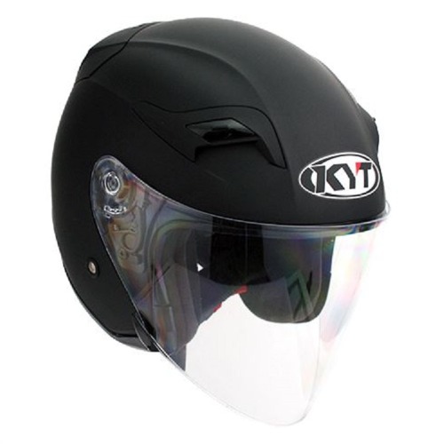 [바이크팩토리]KYT MATT BLACK VENOM 오픈페이스 헬멧