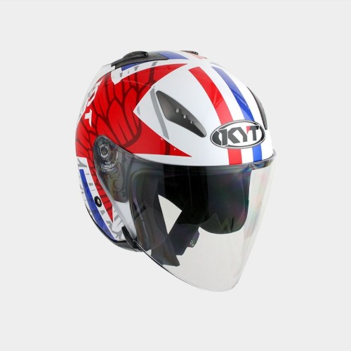 [바이크팩토리]KYT STAR 오픈페이스 헬멧