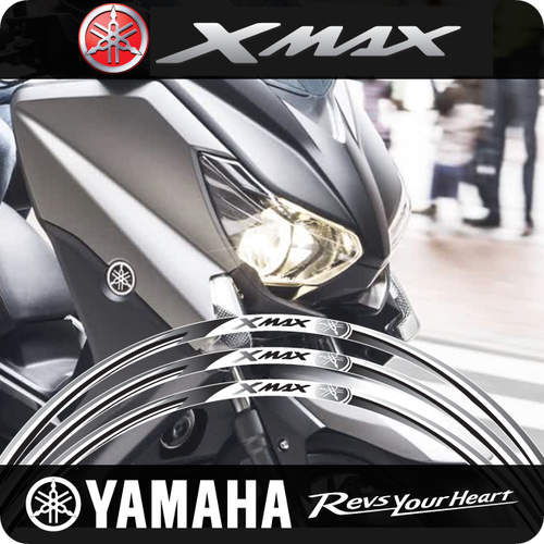 야마하 X-MAX 휠스티커 SP-Black [바이크팩토리]