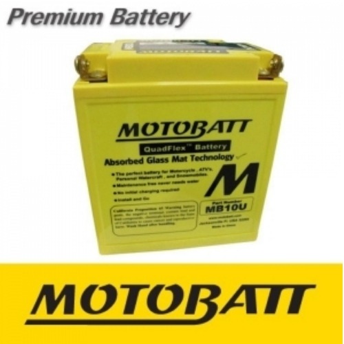[바이크팩토리]MOTOBATT 밀폐형 무보수 배터리 MB10U(KC인증제품)