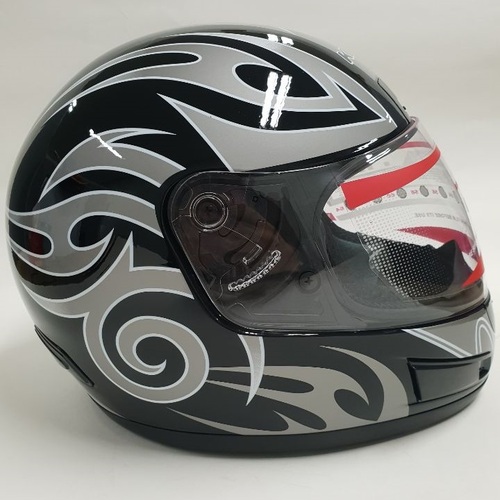 [당일배송]KOMO 311 풀 페이스 헬멧 (블랙 데칼) (XL-XXL)