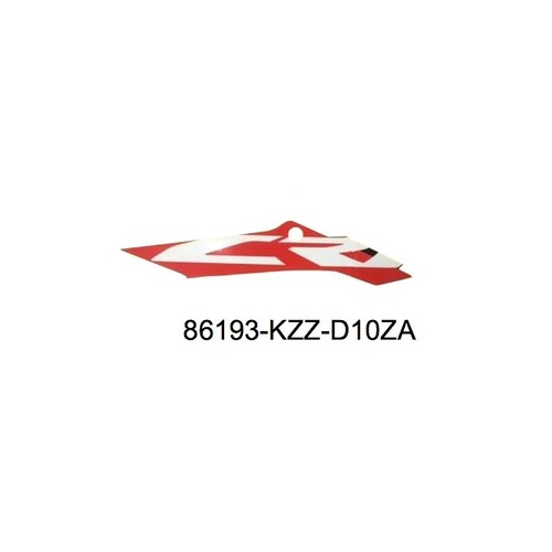 [해외]CRF250L (17-18) 우측 센터 카울 스티커 (태국 정품) 파츠 넘버 : 86193-KZZ-D10ZA