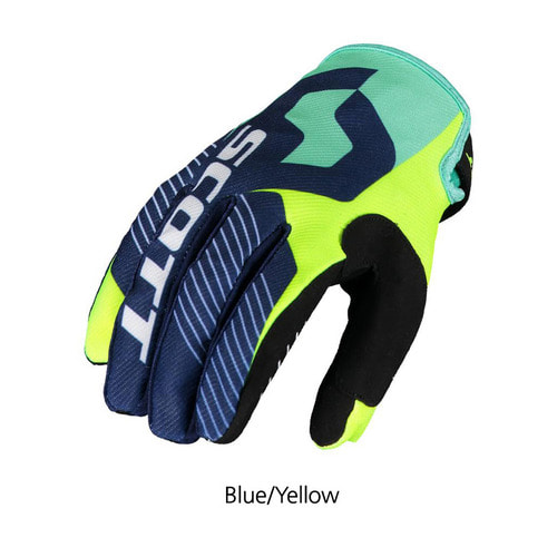 [바이크팩토리] SCOTT 350 Angled Glove 앵글드 글러브(Blue/Yellow)