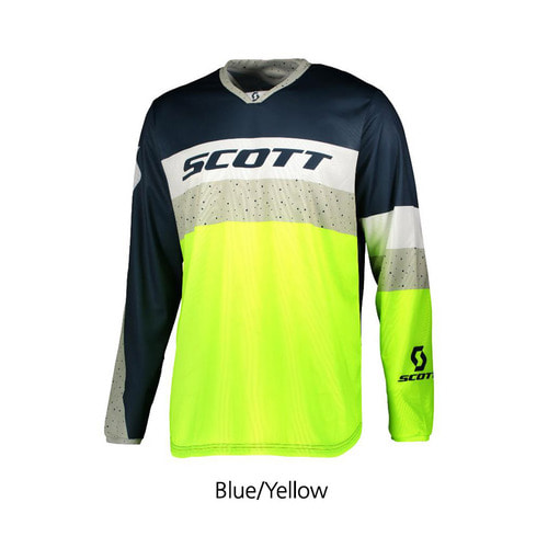 [바이크팩토리] SCOTT 350 Track Jersey 350 트랙 져지(Blue/Yellow)