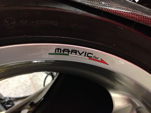 [해외]MV아구스타 두카티 아프릴리아 비모타 Marvic 휠 스티커 4개