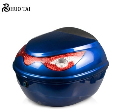 [해외]SHUO TAI 오토바이 탑케이스(블루,블랙,화이트,옐로우) (길이35 폭37 높이28)