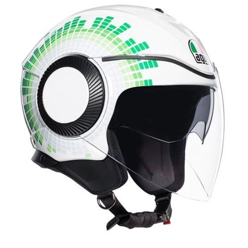 [바이크팩토리]AGV 에이지브이 오르비트 긴자 화이트 이태리 오픈페이스 헬멧