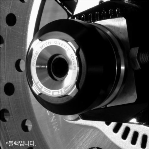 [바이크팩토리]Z900RS RIDEA 스윙암 슬라이더 (블랙)