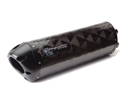 [해외]NC700X (12-14) 투브라더스 Black Series Slip-On Exhaust Carbon