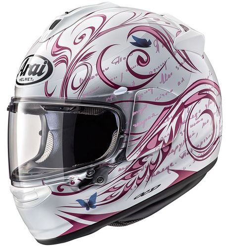 [해외]아라이 VECTOR-X 스타일 핑크 풀 페이스 헬멧