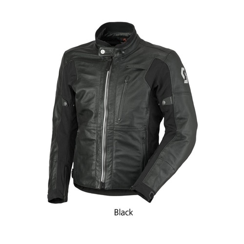[바이크팩토리]SCOTT Tourance Leather DP Jacket 투어런스 가죽 자켓(Black)