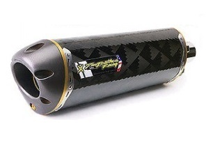 [해외]GSX-R1000 (07-08) 투브라더스 M-2 Carbon Fiber Flange-On Exhaust 